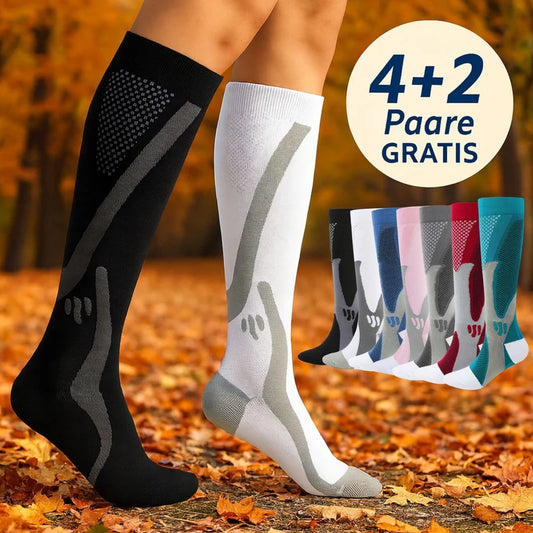 Biokur® Calze a compressione per gambe pesanti e doloranti