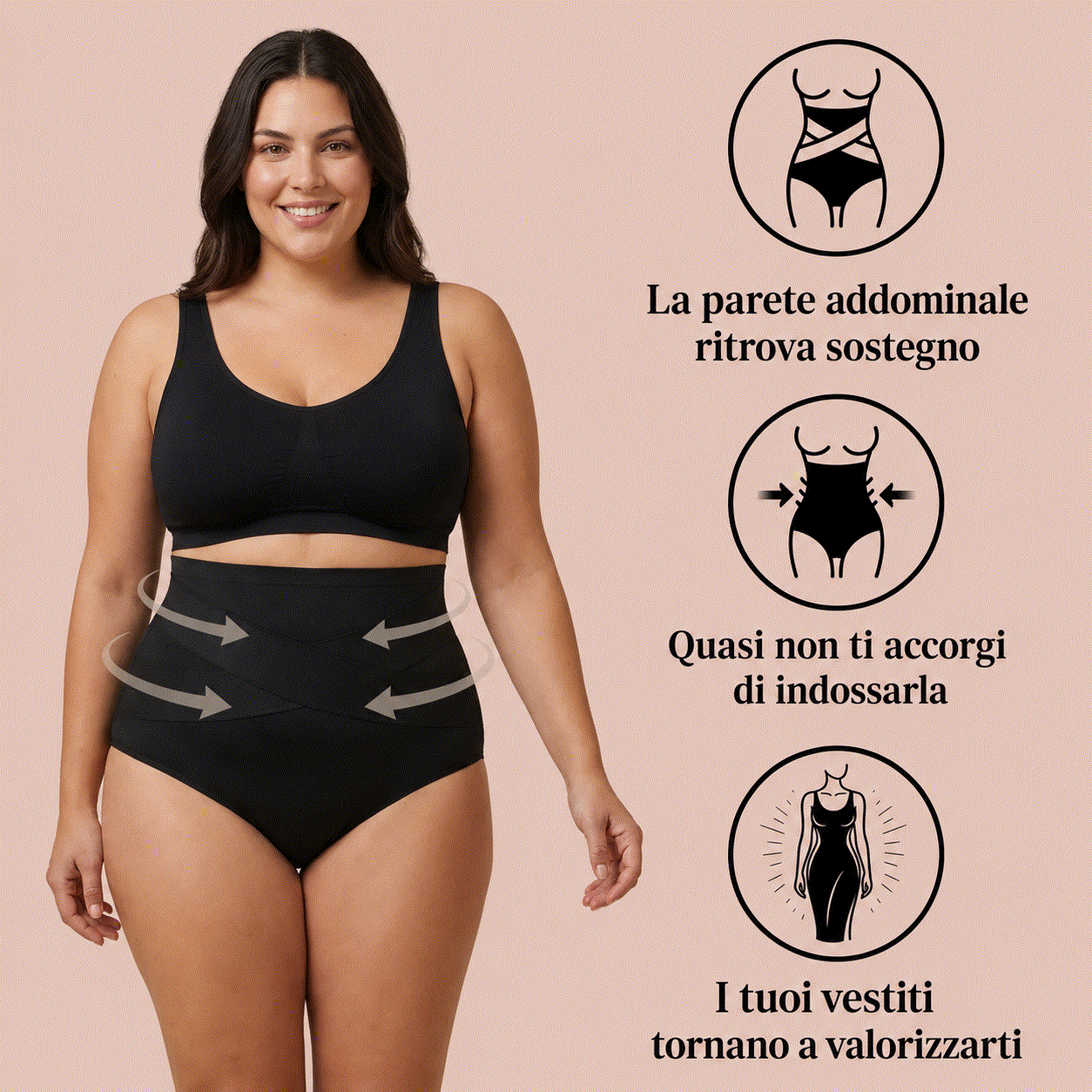 Culotte Post-Partum — Compressione a 360°