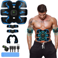 Blau [Limited Edition] Power ABS Stimulator 2025 – Bauch + Arme + Po + 10 Gelpads –