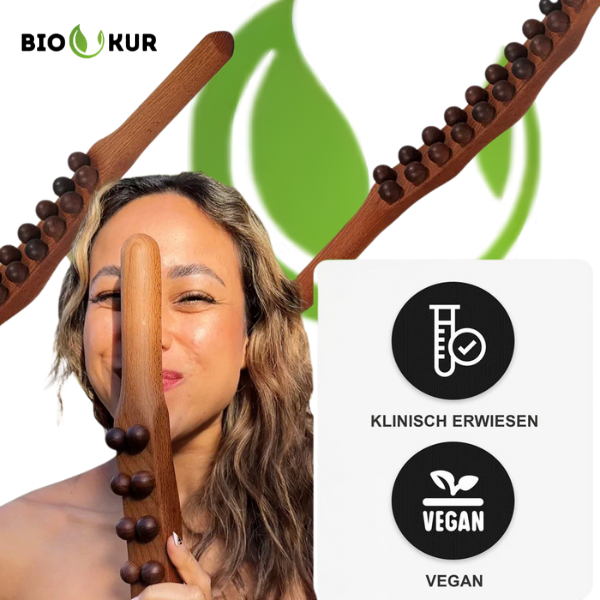 Biokur™ Gua Sha Holz-Therapiestab