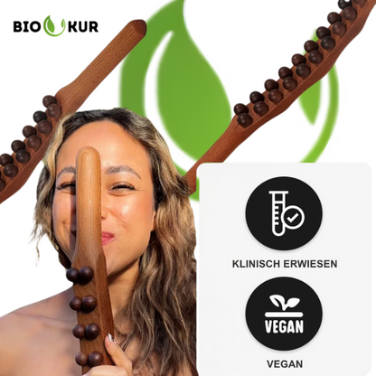Biokur™ Gua Sha Holz-Therapiestab